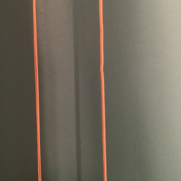 NWT HOWARDS @ 24” Gold Tone Necklace W/Black Matte Pendants Faux Diamond Design - Picture 10 of 10